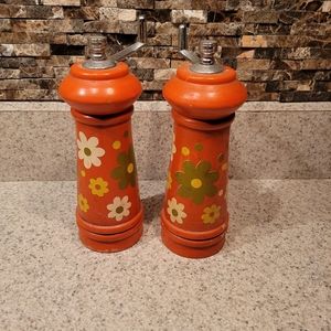 MCM salt and pepper shakers